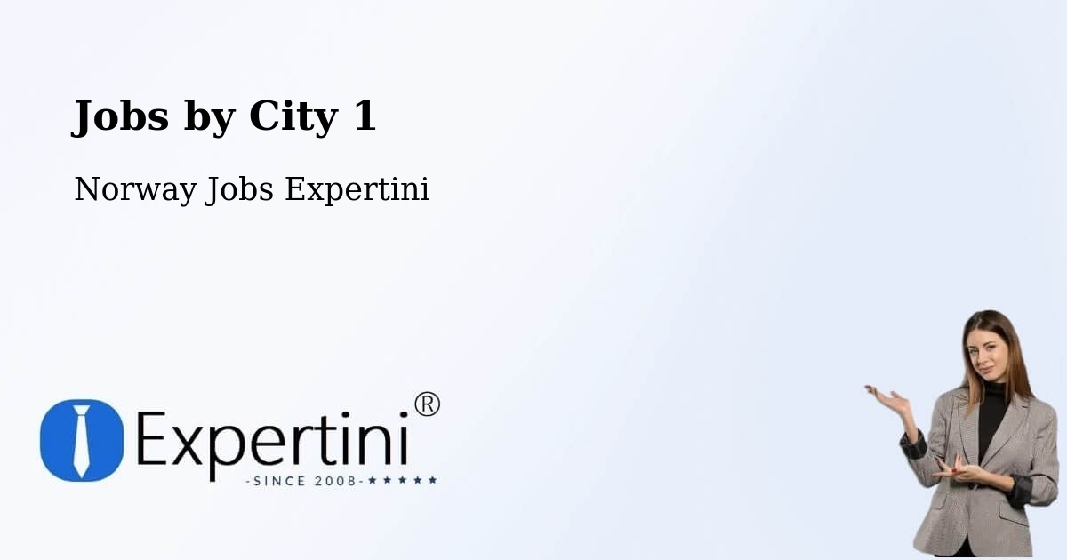 City Jobs in Norway - Expertini